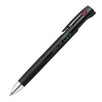 ゼブラ-3色ボールペン-0-5mm-ブレン-3C＜BLEN-3C＞-エマルジョン染料＋顔料インク-限定-猫柄-黒-B3AS88-NGO-BK | ブング・ステーション