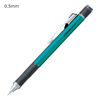 トンボ鉛筆-シャープペンシル-モノグラフ-グリップモデル-0-5mm-DPA-141C-シャインターコイズ | 1 | ブング・ステーション