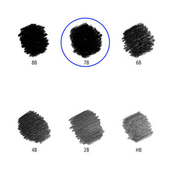 ステッドラー-マルス-ルモグラフ-ブラック-描画用高級鉛筆【7B】--12本セット--100B-7B | 2 | ブング・ステーション