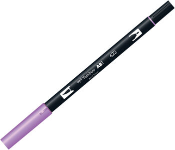 トンボ鉛筆-水性マーカー-ＡＢ－Ｔ＜Purple-Sage-パープルセージ-＞-デュアルブラッシュペン-AB-T623 | 1 | ブング・ステーション