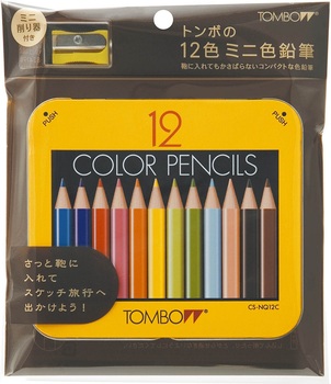 トンボ鉛筆-ミニ色鉛筆12色ＮＱ-削り器付パック-BCA-151 | 2 | ブング・ステーション
