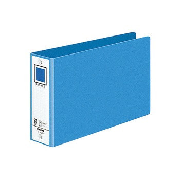 コクヨ-リングファイル-色厚板紙表紙-B6-330枚-2穴-フ-409NB-青 | 1 | ブング・ステーション
