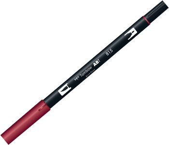 トンボ鉛筆-水性マーカー-ＡＢ－Ｔ＜Cherry-チェリー-＞-デュアルブラッシュペン-AB-T815 | 1 | ブング・ステーション