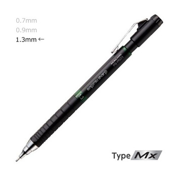 コクヨ-鉛筆シャープ-TypeMx-1-3mm-本体色-緑-PS-P501G-1P | 1 | ブング・ステーション