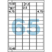 ヒサゴ-A4タックシール-65面--5セット--OP3011 | 2 | ブング・ステーション