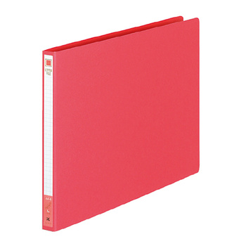 コクヨ-レターファイル-色厚板紙表紙-A4横-120枚-2穴-フ-555R-赤 | 1 | ブング・ステーション