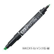 ゼブラ-蛍光ペン-蛍光オプテックス-ケア-WKCR1-G-緑 | 1 | ブング・ステーション