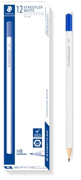 ステッドラー-ホワイト-試験用鉛筆-HB-12本入り-103-HB | 1 | ブング・ステーション