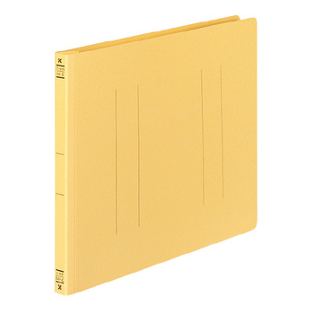 コクヨ-フラットファイルV-樹脂製とじ具-A4横--10冊セット--フ-V15Y-黄 | 1 | ブング・ステーション