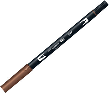 トンボ鉛筆-水性マーカー-ＡＢ－Ｔ＜Redwood-レッドウッド-＞-デュアルブラッシュペン-AB-T899 | 1 | ブング・ステーション