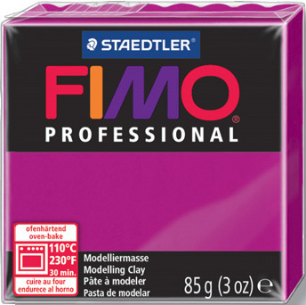 ステッドラー-CLAY-FIMO-オーブンクレイ-フィモ-プロフェッショナル-＜ピュアマゼンタ＞-8004-210 | ブング・ステーション