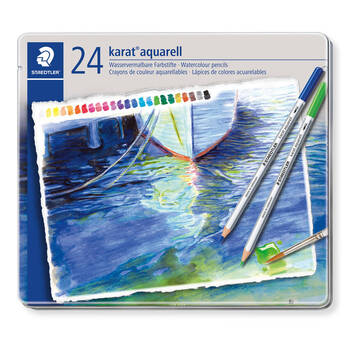 ステッドラー-アクェレル水彩色鉛筆＜ウインターパッケージ＞-24色セット--karat-aquarell-winter-package--125M24W22 | 2 | ブング・ステーション