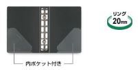 レイメイ藤井-リフィルファイル-ポケットサイズ（リング20mm）-WPF401K-ネイビー | 2 | ブング・ステーション