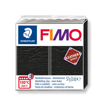 ステッドラー-CLAY-FIMO-オーブンクレイ-フィモ-レザー-＜ブラック＞-8010-909 | 1 | ブング・ステーション